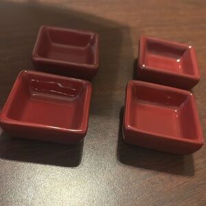 Pampered Chef Petite Square dishes